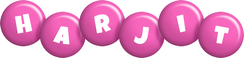 Harjit candy-pink logo