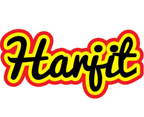 Harjit flaming logo