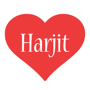 Harjit love logo