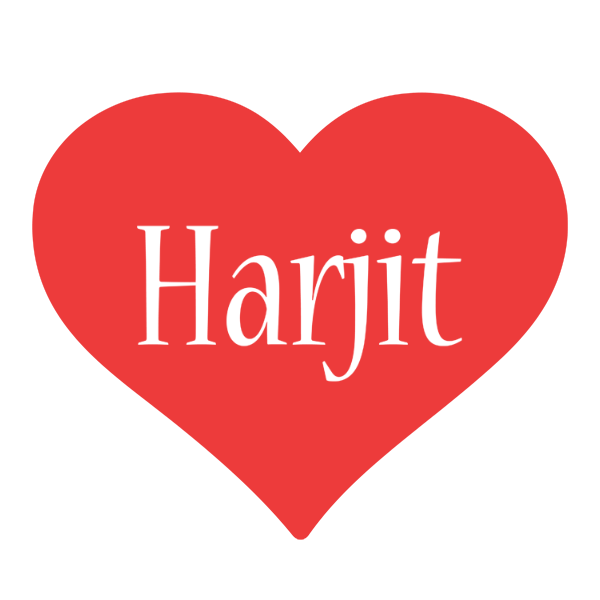 Harjit love logo
