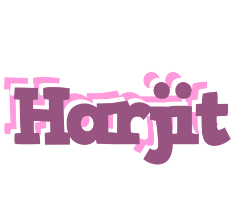 Harjit relaxing logo