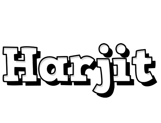 Harjit snowing logo