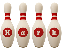 Hark bowling-pin logo