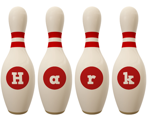 Hark bowling-pin logo
