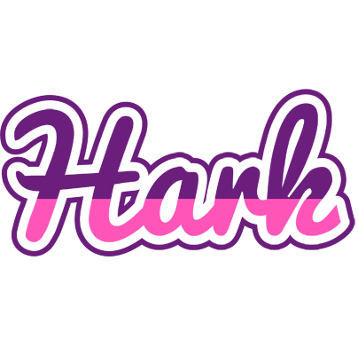 Hark cheerful logo