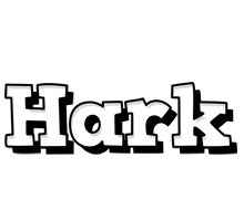 Hark snowing logo