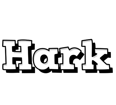 Hark snowing logo