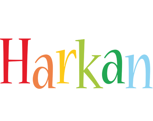 Harkan birthday logo