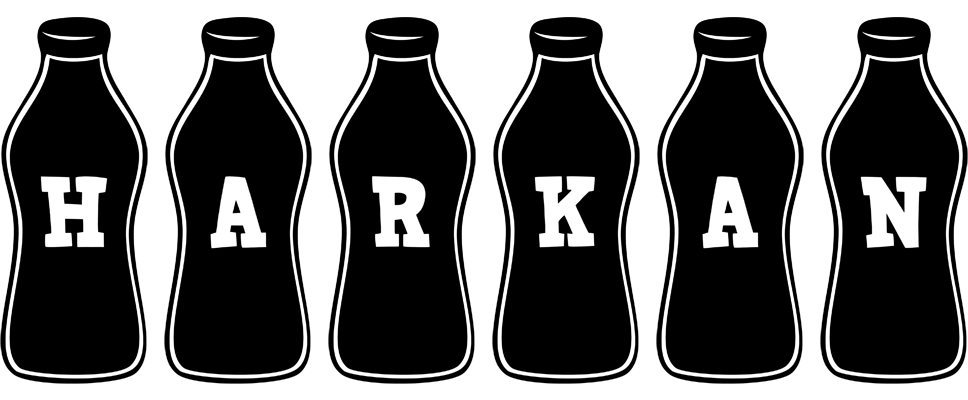 Harkan bottle logo