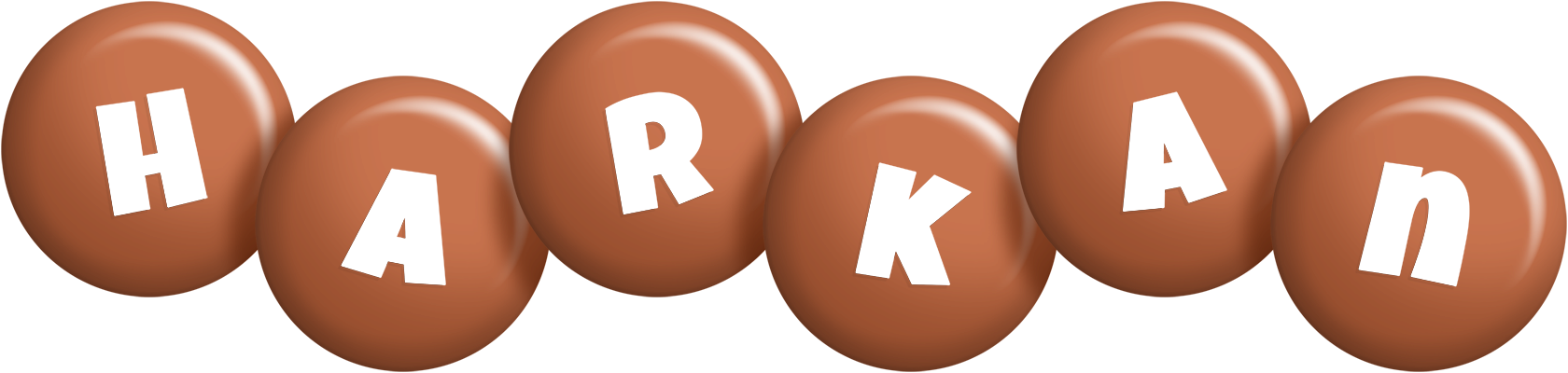 Harkan candy-brown logo