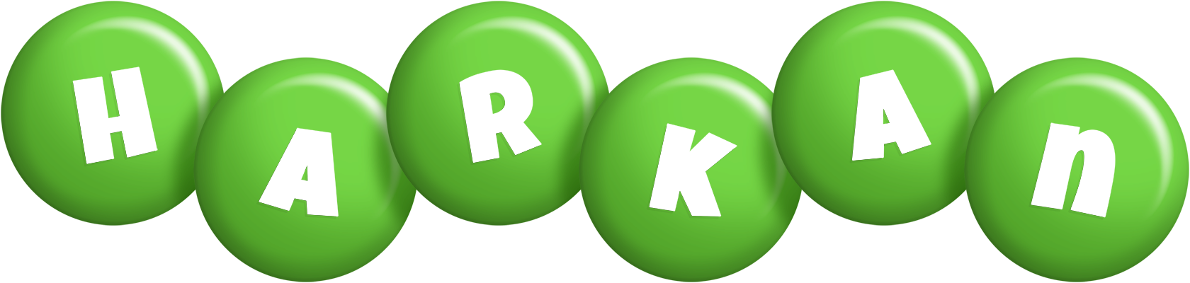 Harkan candy-green logo