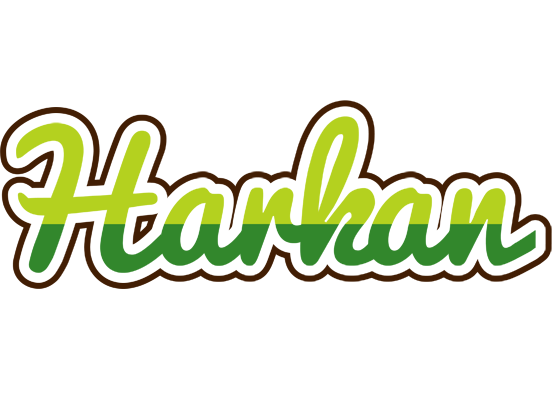 Harkan golfing logo