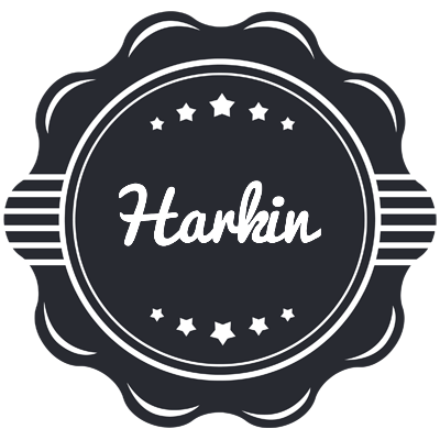 Harkin badge logo
