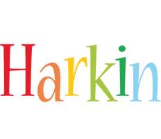 Harkin birthday logo