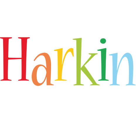 Harkin birthday logo