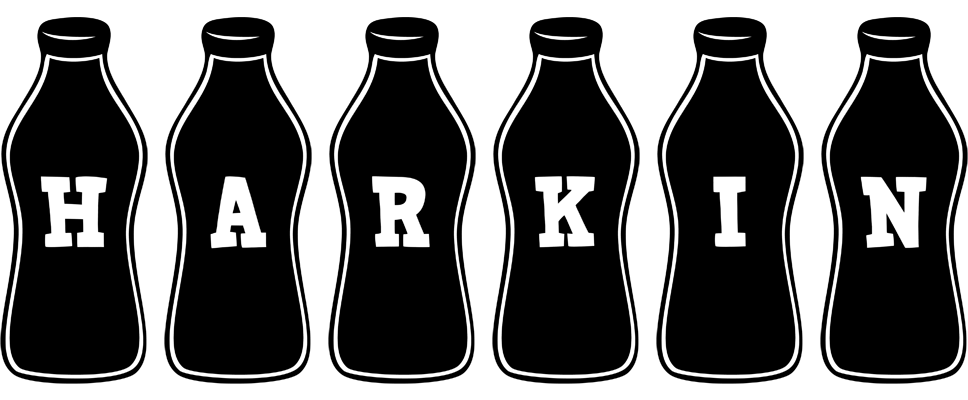 Harkin bottle logo
