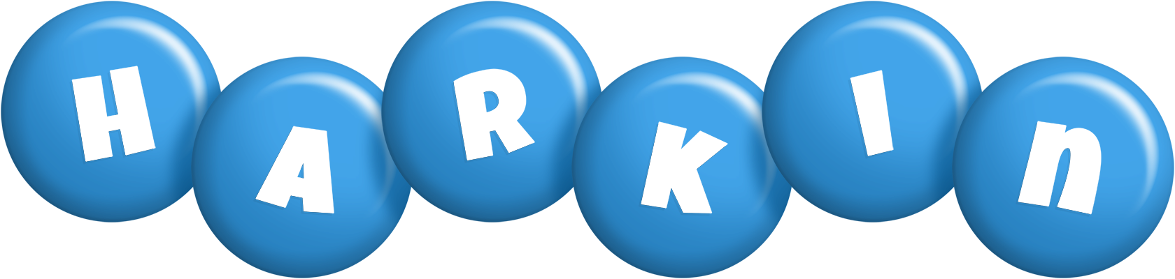 Harkin candy-blue logo