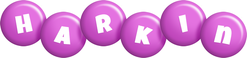 Harkin candy-purple logo