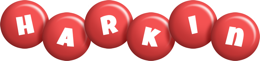 Harkin candy-red logo