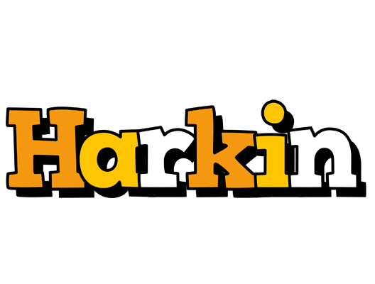 Harkin cartoon logo