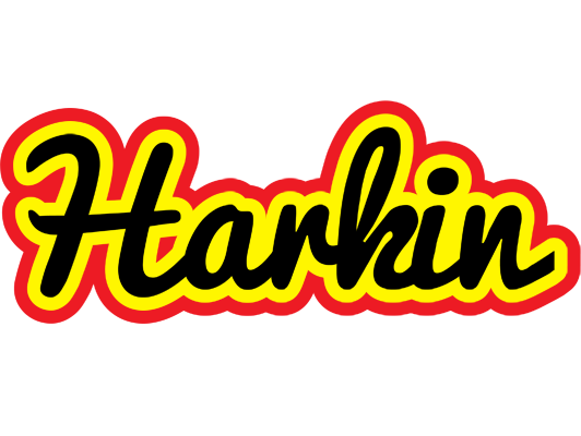 Harkin flaming logo