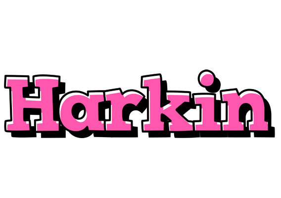 Harkin girlish logo