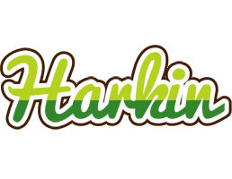 Harkin golfing logo