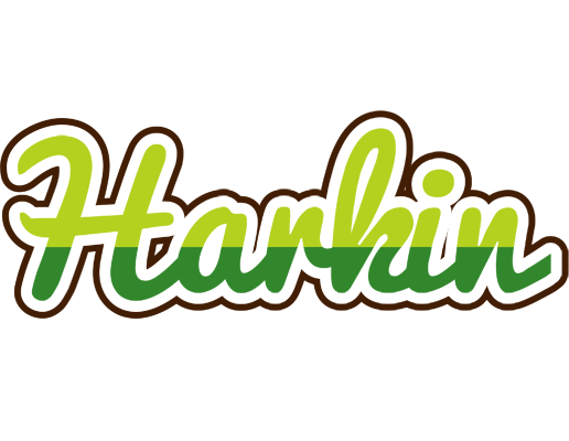 Harkin golfing logo