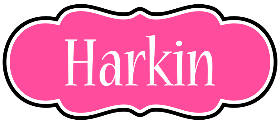 Harkin invitation logo