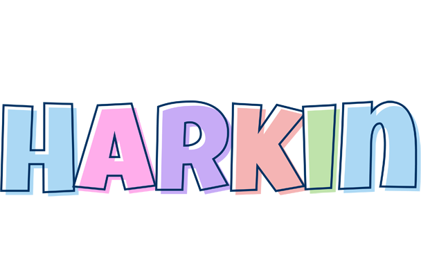 Harkin pastel logo