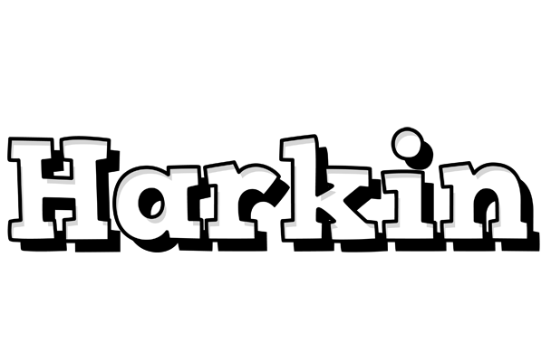 Harkin snowing logo