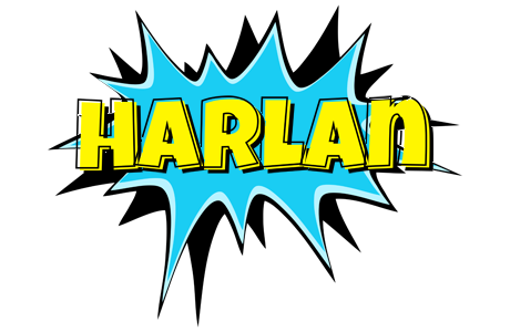 Harlan amazing logo