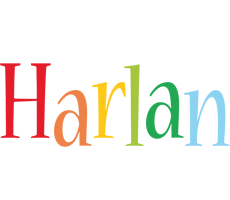 Harlan birthday logo