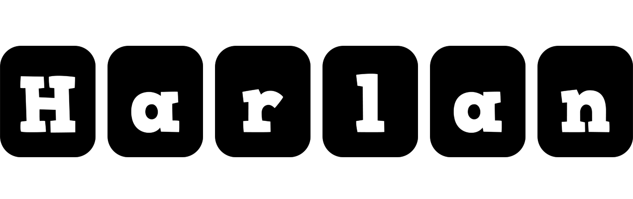Harlan box logo