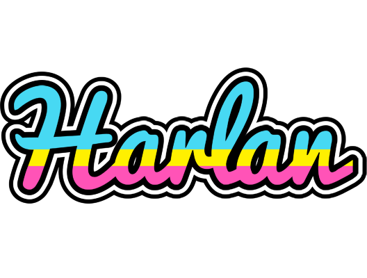 Harlan circus logo