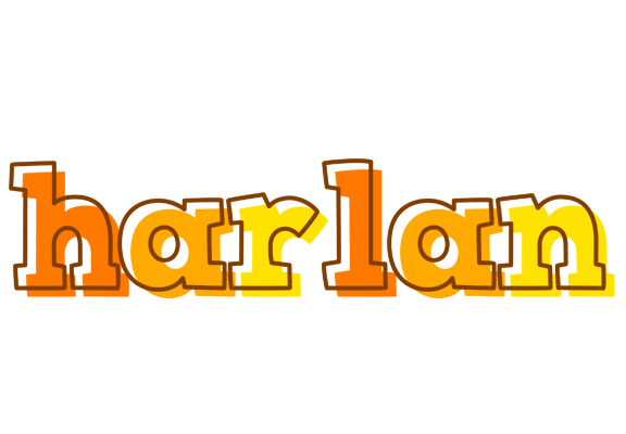 Harlan desert logo