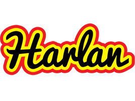 Harlan flaming logo