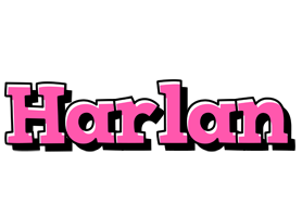 Harlan girlish logo