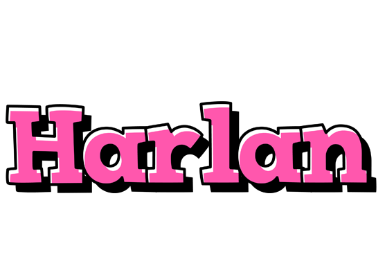 Harlan girlish logo