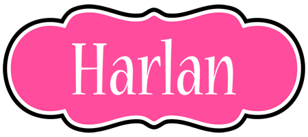 Harlan invitation logo