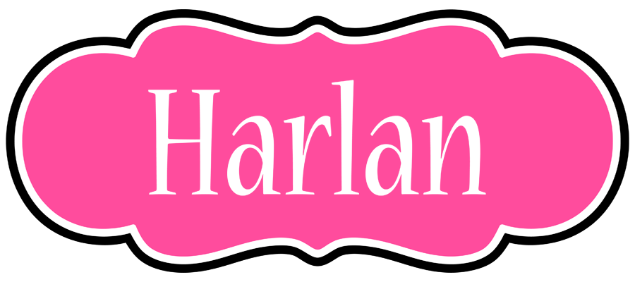 Harlan invitation logo