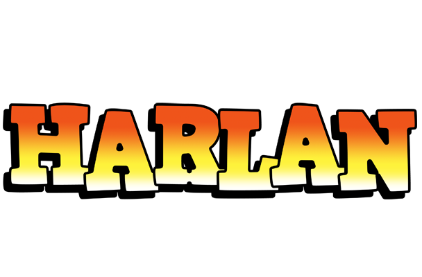 Harlan sunset logo