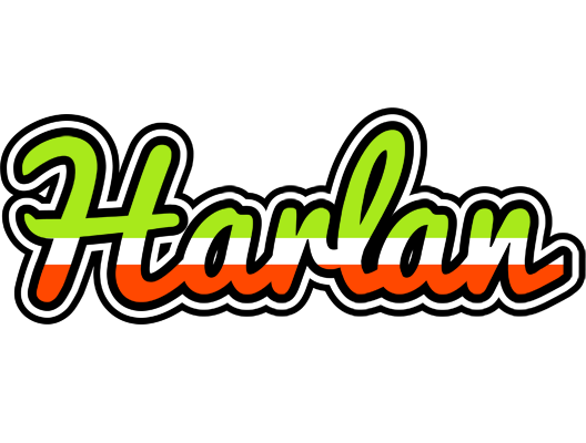 Harlan superfun logo
