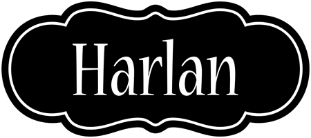 Harlan welcome logo