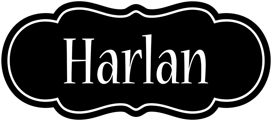 Harlan welcome logo