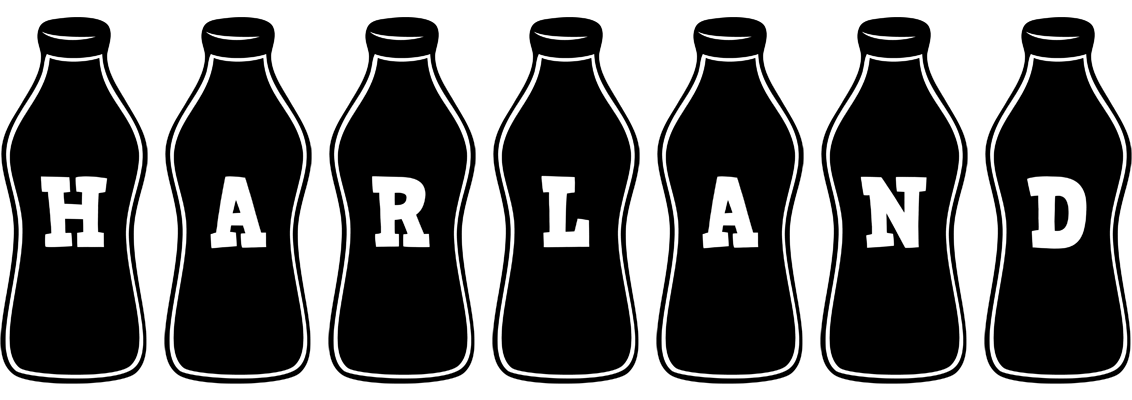 Harland bottle logo