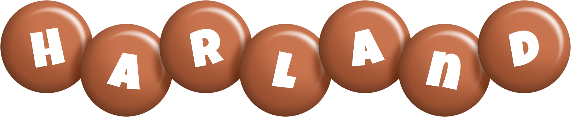 Harland candy-brown logo