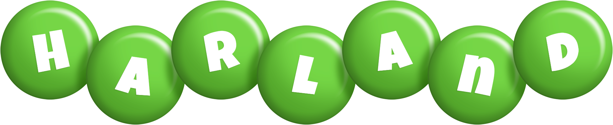 Harland candy-green logo