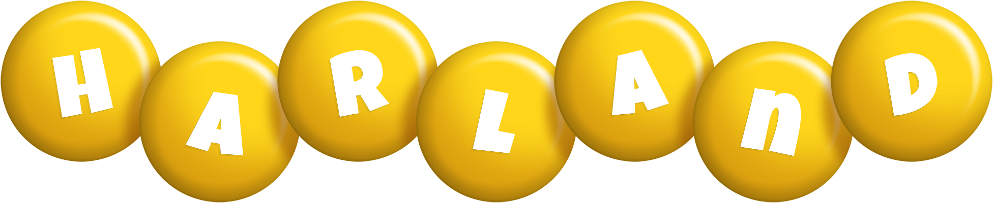 Harland candy-yellow logo