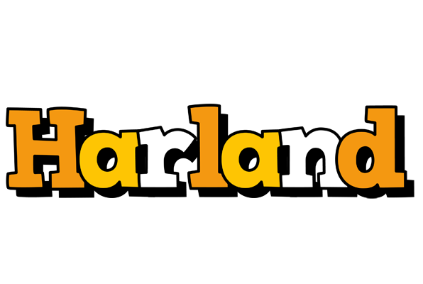 Harland cartoon logo